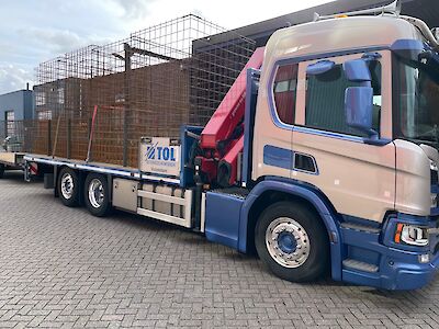 Tol Betonvlechtwerken beschikt over eigen transport middelen